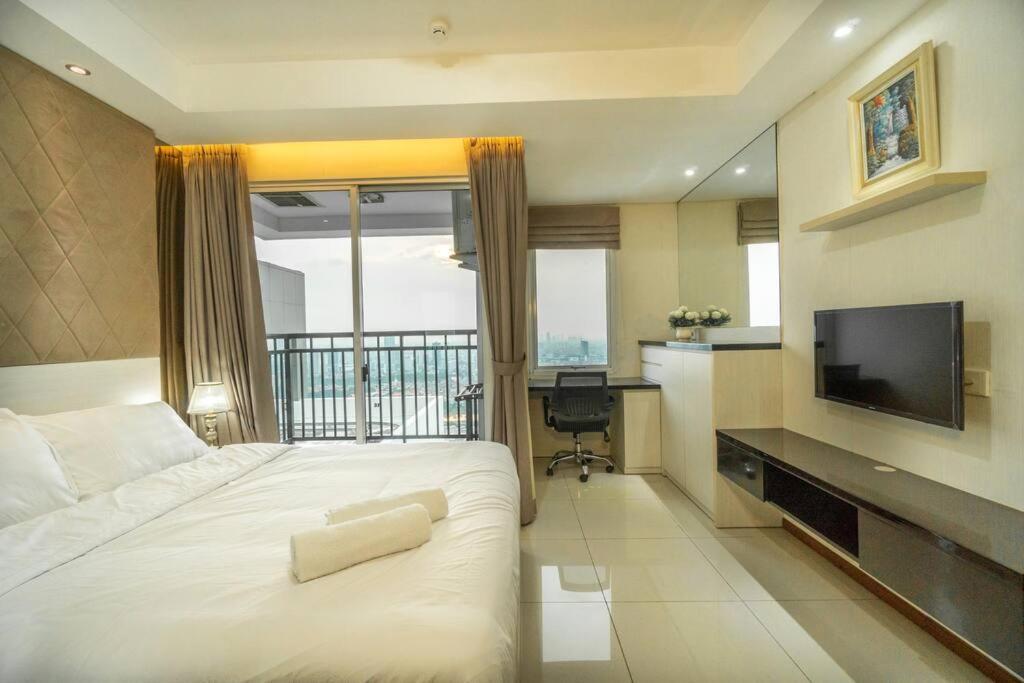 Modern & Comfy Studio In Central Jakarta, Scbd المظهر الخارجي الصورة