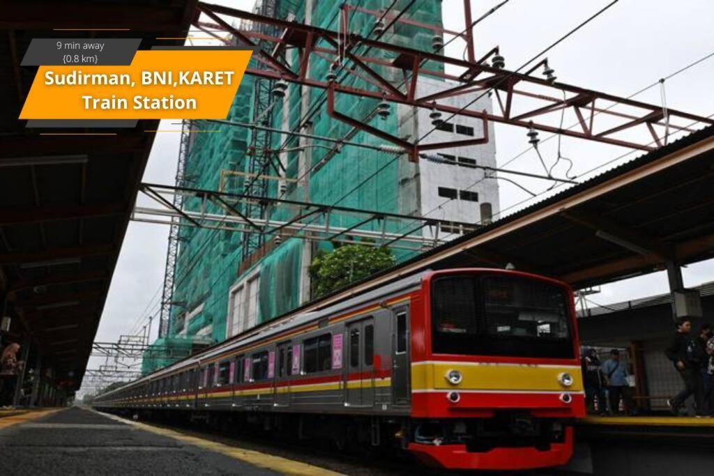 Modern & Comfy Studio In Central Jakarta, Scbd المظهر الخارجي الصورة